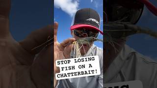 STOP Losing Fish On A Chatterbait!