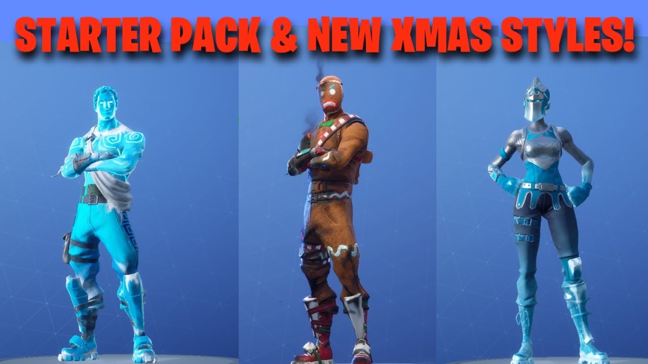 *LEAKED* Frozen Legends Starter Pack & Christmas Skins Returning! Fortnite Battle Royale