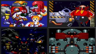 Sonic 3D in 2D Playthrough (Extra): All Bosses