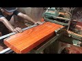 Amazing Modern Woodworking Machine 2020 // Build Giant Wooden Door With Hardwood and Glass