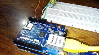 Arduino UNO - Web Server Showing Analog Input with Ethernet Shield W5100