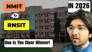 NMIT Bangalore vs RNSIT | Placement, Cutoff, Campus, Fees | ComedK 2026