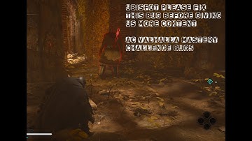 AC Valhalla Mastery Challenge Bug (No Key).