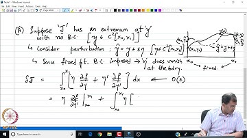 mod05lec28 Problems with Holononomic and non- Holononomic Constraints, Variable Endpts - Part 04