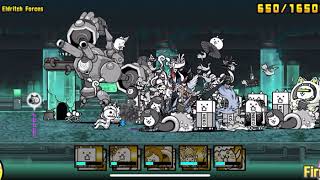 Battle Cats - Laboratory Of Relics 1-Star - Eldritch Forces - Beating Mecha Bun For The 2Nd Time