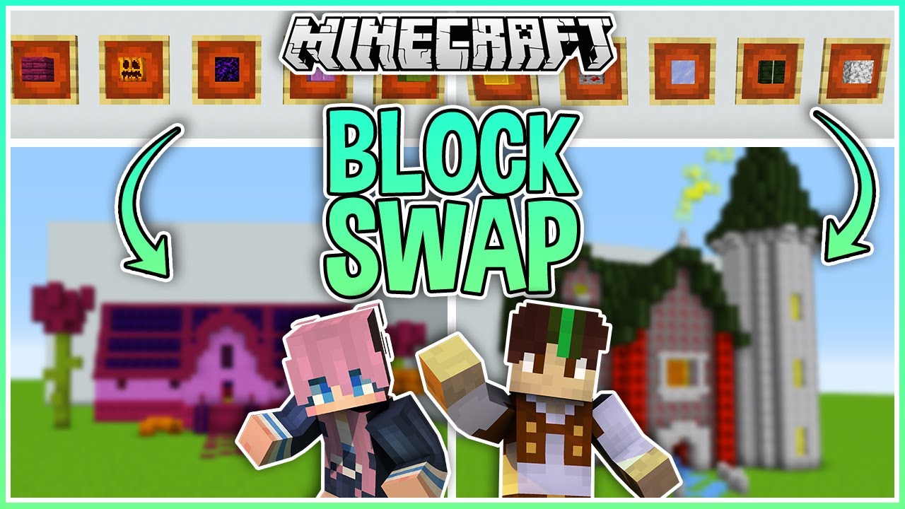 Minecraft Block Swap with @ldshadowlady - YouTube