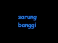 sarung banggi - mudflow