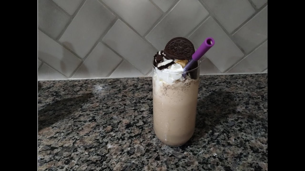 Crushed Oreo Frappuccino
