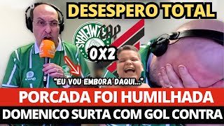 DOMENICO QUASE VAI EMBORA COM RAIVA. OLHA O DESESPERO DA PORCADA. ATHLETICO PR AMASSOU. VAMOS RIR!🤣