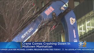Crane Collapse Creates Lingering Mess Near Penn Station