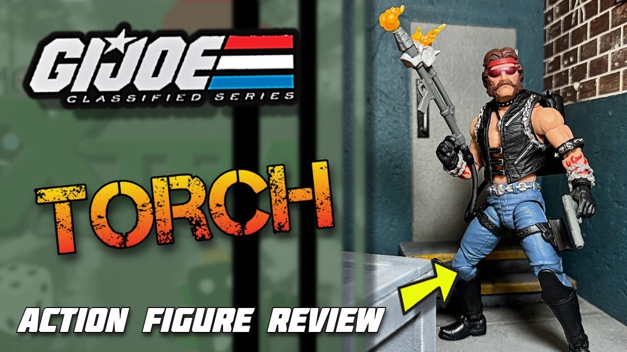 GI Joe Classified | Torch | Action Figure Review - YouTube