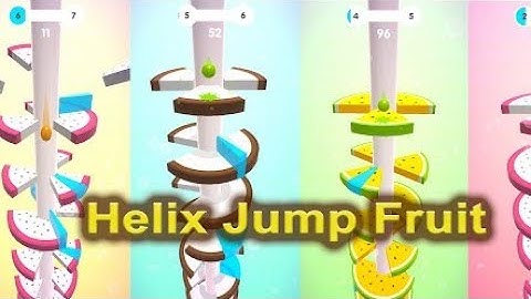Helix Jump fruit part 3 Mobile Game Kid Plays Max Level Mod Apk 2023 #gameplay #android #gaming