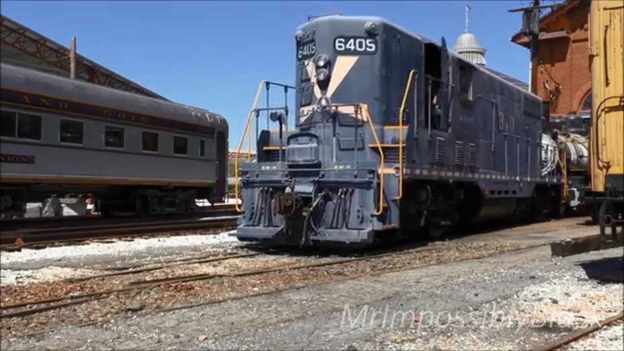 Baltimore & Ohio Railroad Museum Rail Operations 25/Aug./2015