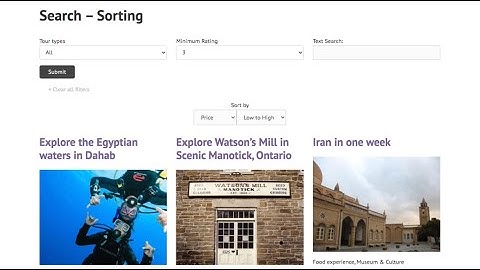 How to Allow Sorting of Results by Specific Parameters in WordPress using Toolset - Free Course
