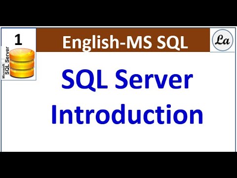 SQL Server Introduction YouTube