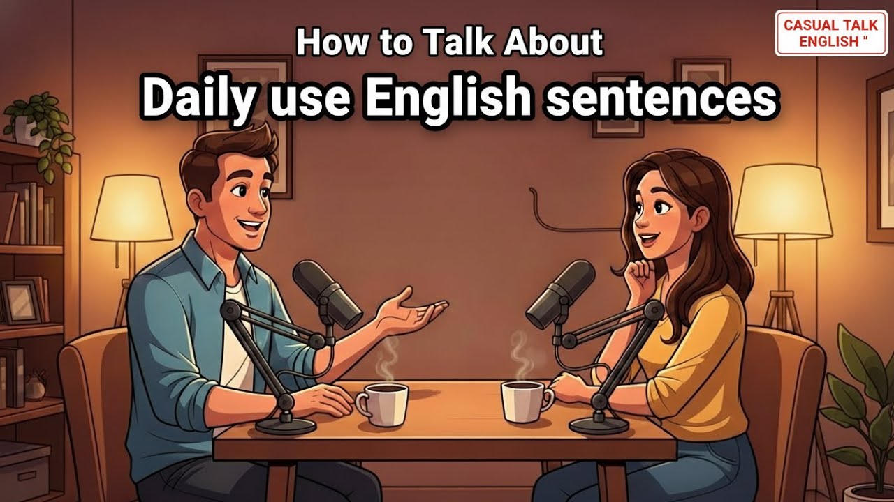 Speak English Without Fear | Daily use English sentences to improve your ENGLISH 