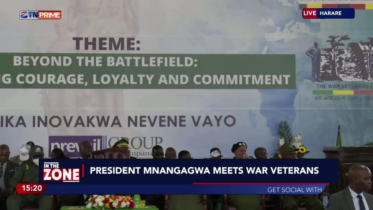 PRESIDENT MNANGAGWA MEETS WAR VETERANS | 6 JUNE 2025