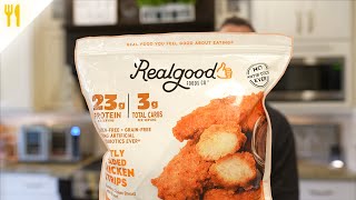 Realgood Breaded Chicken Strips From Costco | Chef Dawg