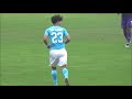 Kai Hatano blue Shirt Number 23 07.08.19 Test Game against VFL Osnabrück 2 .Bundesliga