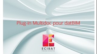 Présentation datBIM sur Ecibat