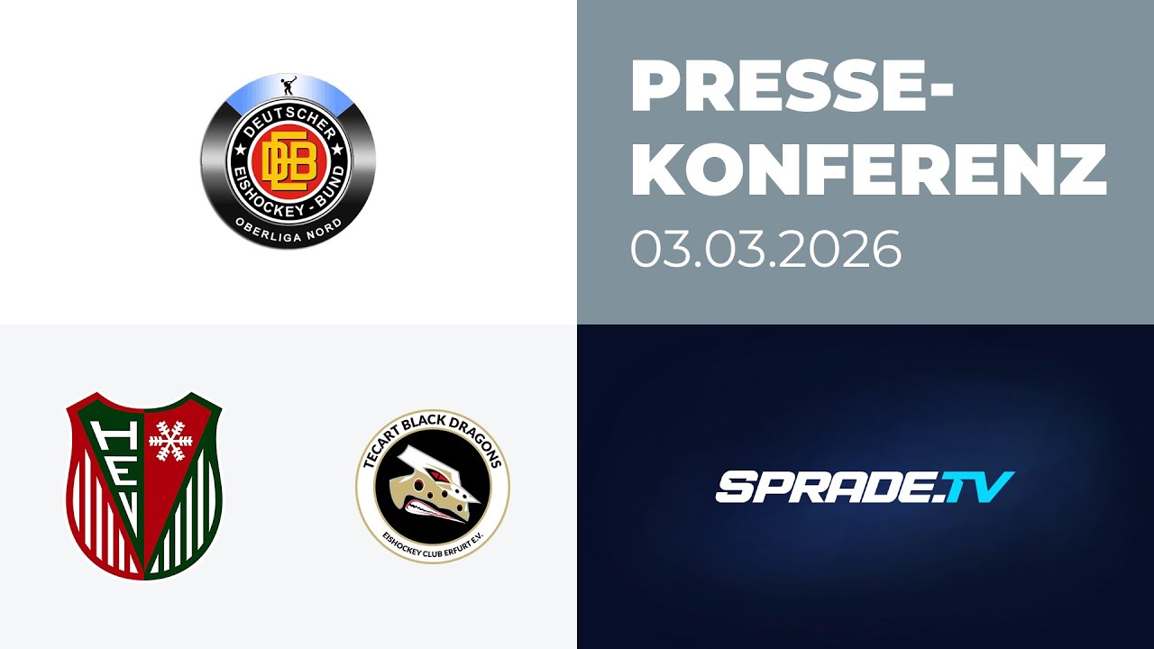 03.03.2026 - Pressekonferenz - Herne Miners vs. TecArt BlackDragons