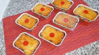 Basboussa Aux Qtayefs - Recette Facile - مطبخ أم وليد Oum Walid