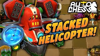 SUPER Stacked Helicopter 3-Star! | Auto Chess(Mobile, PC, PS4) | Zath Auto Chess 280