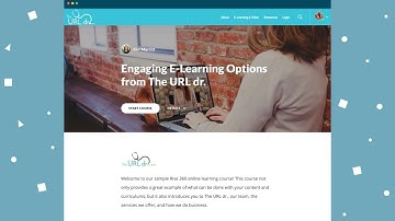 What does an e-learning course made in Articulate Rise 360 actually look like?