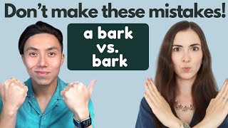 AVOID MISTAKES MADE BY MARINA MOGILKO & VENYA PAK / LEARN IMPORTANT ARTICLES & COUNTABLE NOUNS
