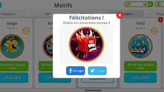 Unlocking level 3 Devil skin (agario mobile gameplay)