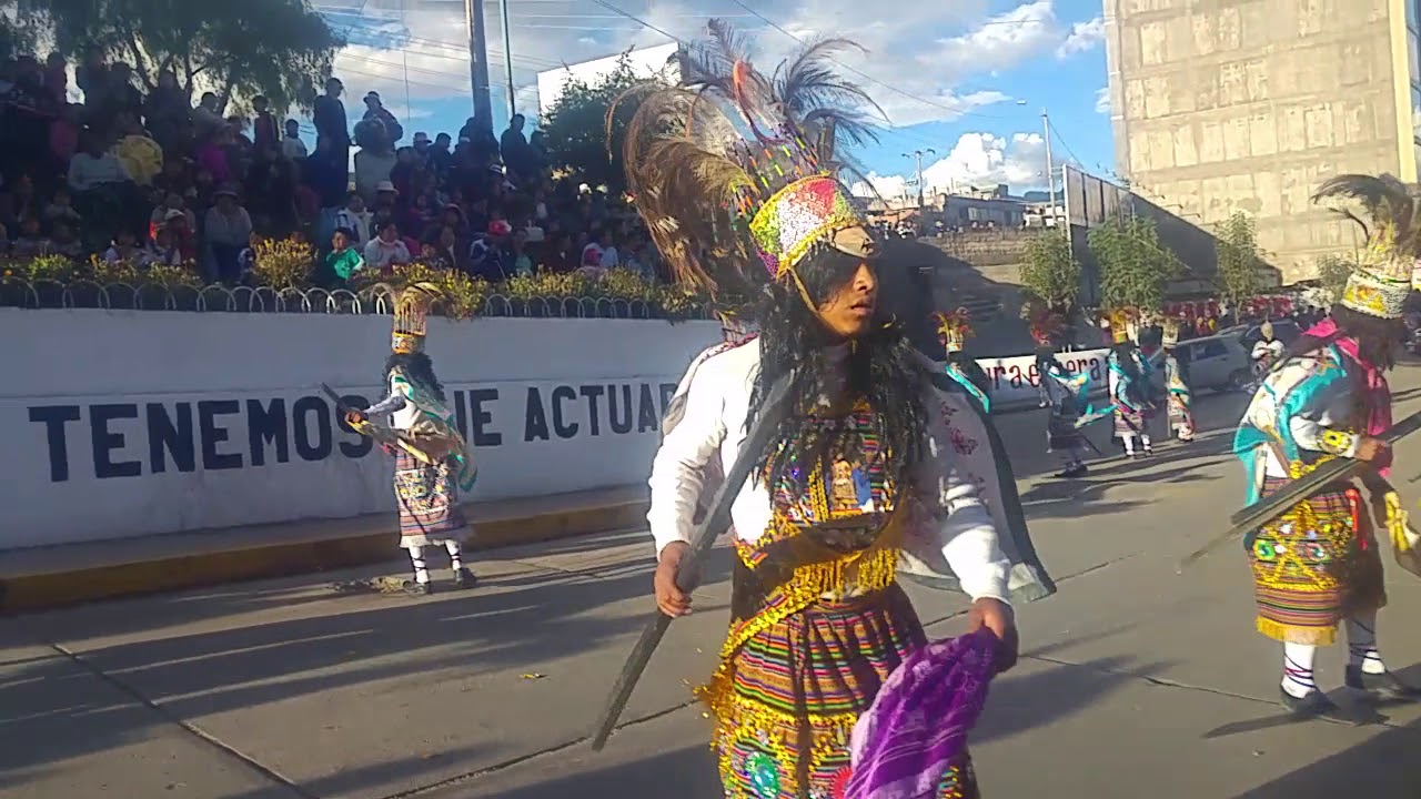 CONPARZA  LOS CHUNCHUS DE SAN SEVASTIAN 2018 BAJADAD EL PATRON 2018