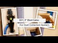 Diy  simple 3 blast gates for dust collection system