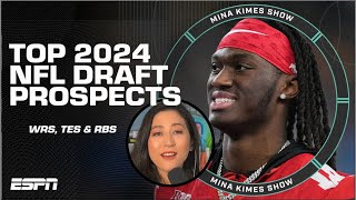 The 2024 NFL Draft’s TOP WRs, TEs & RBs | The Mina Kimes Show ft. Lenny
