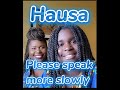 Please Speak More Slowly In Hausa Hausa Phraseoftheday Languagesofafrica Please Speak More Slowly In Hausa Hausa Phraseoftheday Languagesofafrica