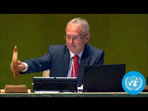 Live - general debate: 1st plenary meeting (opening of the 77th session)