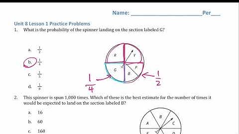 U8L1 Homework Solutions