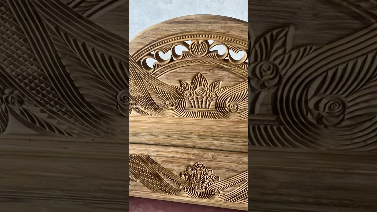 Regal Teak Wood Bed