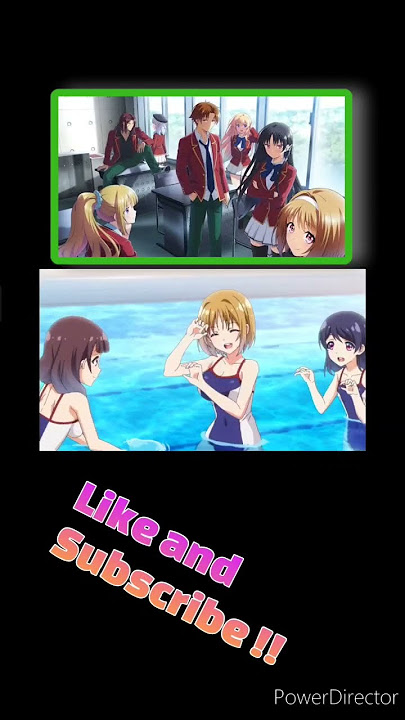 How hot she is 🥵 / Classroom of elite #anime