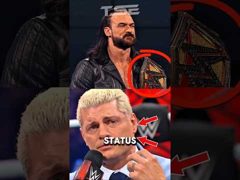 Shocking Update On Drew McIntyre S Status As Undisputed Champion Wwe 