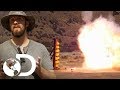 ¿Puede un líquido no newtoniano protegerte de una explosión? | Mythbusters: Los cazadores de mitos