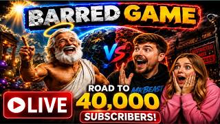 🎉 40K SUBSCRIBERS SOON! 😱 | BARRED GAME LIVE 🔴 ROAD TO 40K ❤️ #live #livestream #trending