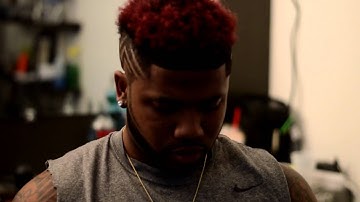 Faded Mohawk with Freestyle Design