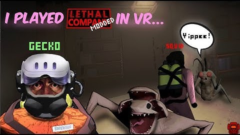 Lethal Company in VR is Terrifying...