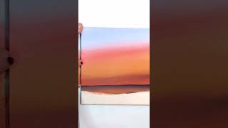 Relax Meerbild & Sonnenuntergang Malen Lernen Älde