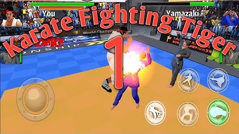 Tag Team Karate Fighting Tiger. Android Gameplay Walkthrough. Part 1.