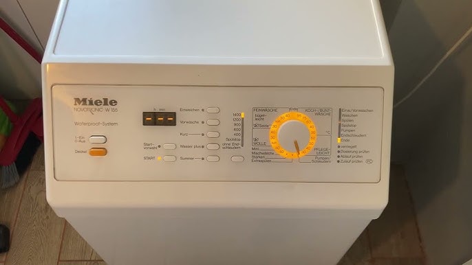 Miele W 1613 Novotronic - My new washer!!! - YouTube