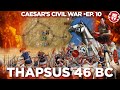 Thapsus 46 BC - Caesar's Most Complicated Campaign - Roman DOCUMENTARY
