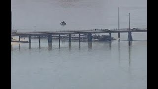 HAPPENING NOW: Barge hits causeway in Galveston County, Texas, officials say