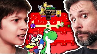 JOGANDO O HACK DE SUPER MARIO WORLD DE MEU FILHO! Stupided Up Dummy Party (SUDP) de SNES ZERADO