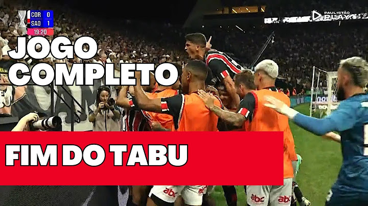 CORINTHIANS 1 X 2 SÃO PAULO  - PAULISTÃO 2024 - JOGO COMPLETO
